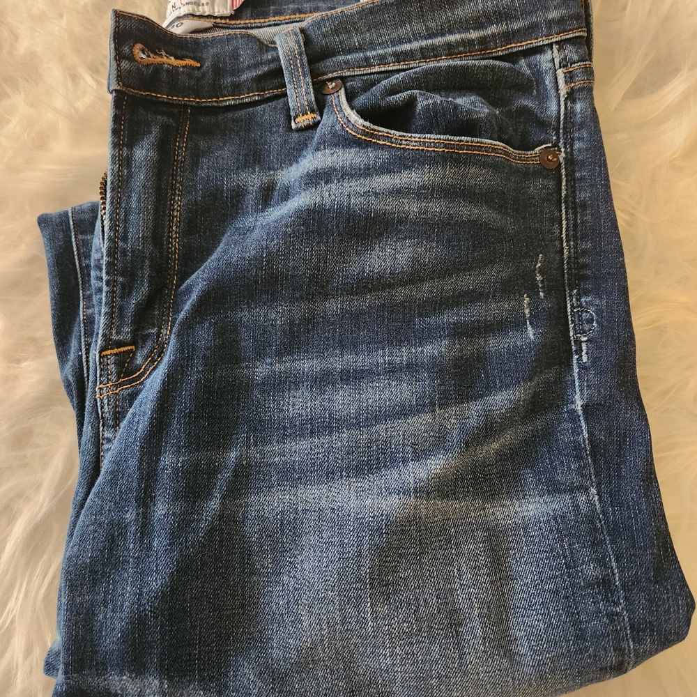 Lucky Brand Dark Blue Ankle Jeans